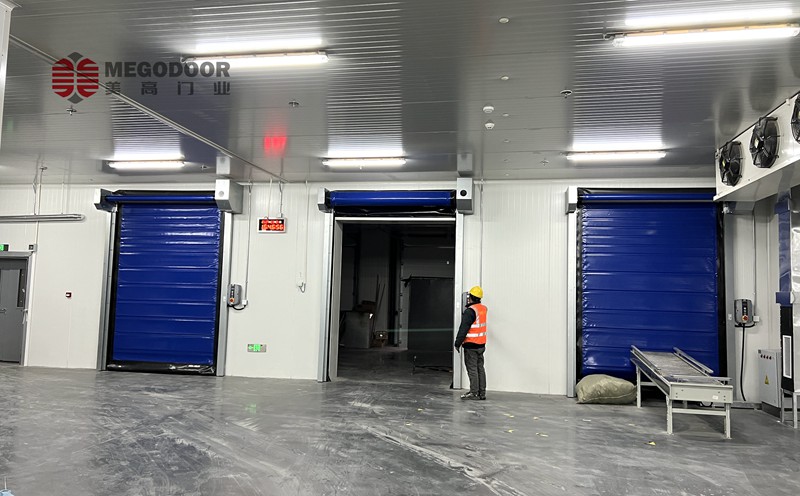 南通机械车间防霜冻快速卷帘门插图2