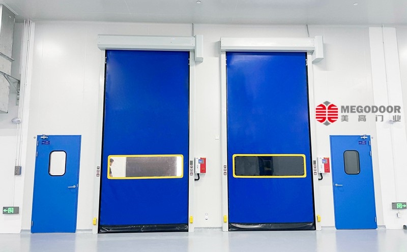 南通工业厂房快速卷帘门——洁净空间的守护者缩略图