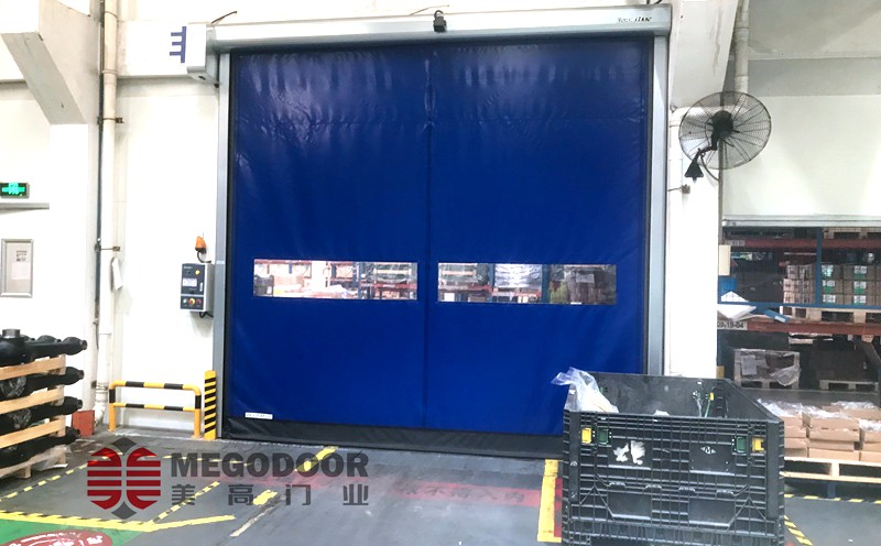 高性能洁净车间解决方案:南通拉链式快速卷帘门系统插图 高性能洁净车间解决方案:南通拉链式快速卷帘门系统插图