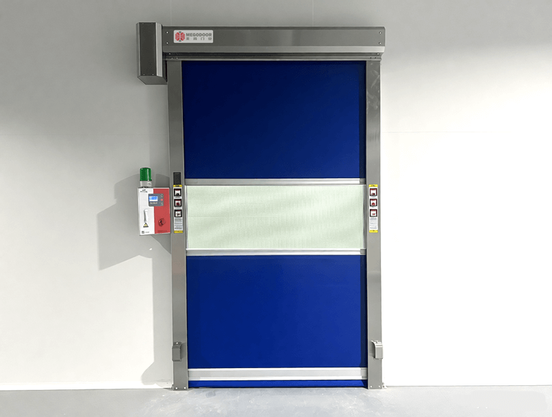 防蚊透风两不误：快速卷帘纱网门在工业环境中的应用插图2