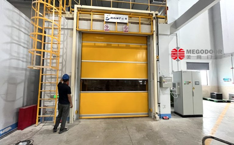 南通金红叶纸业选用美高货梯联动快速门缩略图 南通金红叶纸业选用美高货梯联动快速门缩略图