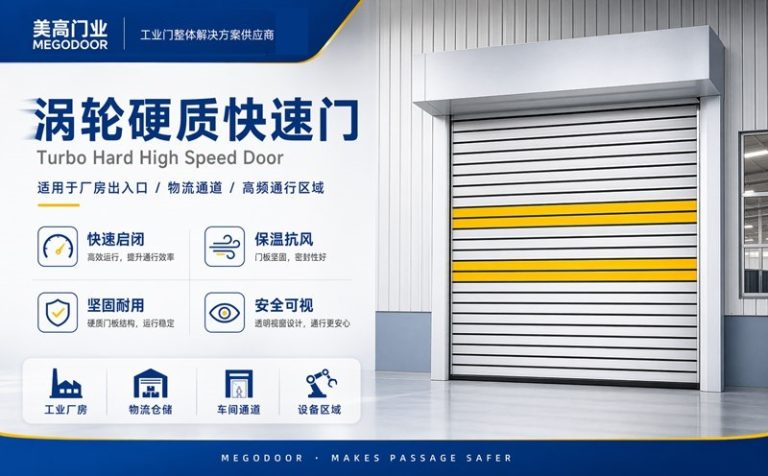 南通涡轮硬质快速门:快速、保温、抗风的工业门方案缩略图 南通涡轮硬质快速门:快速、保温、抗风的工业门方案缩略图