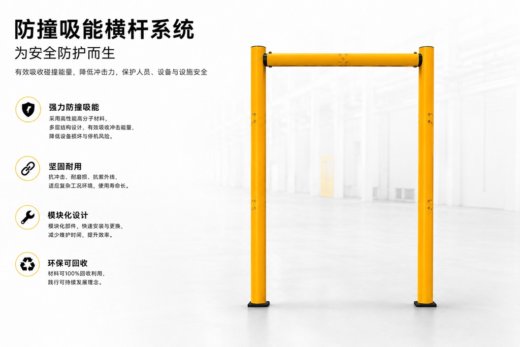 南通门框防护利器——高分子防护柱缩略图