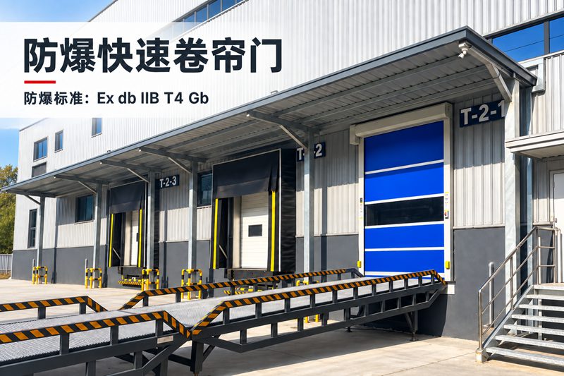 南通防爆PVC快速卷帘门厂家，工业防爆门定制方案缩略图